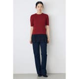 ハーフスリーブクルーネックニットトップス | AZUL BY MOUSSY | 詳細画像30