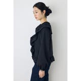 フロントホックラッフルブラウス | AZUL BY MOUSSY | 詳細画像13 