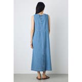 甘撚りデニムワンピース | AZUL BY MOUSSY | 詳細画像5 