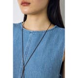 甘撚りデニムワンピース | AZUL BY MOUSSY | 詳細画像6 