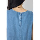 甘撚りデニムワンピース | AZUL BY MOUSSY | 詳細画像7 