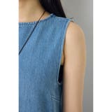 甘撚りデニムワンピース | AZUL BY MOUSSY | 詳細画像8 