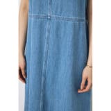 甘撚りデニムワンピース | AZUL BY MOUSSY | 詳細画像9 