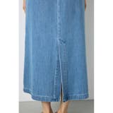 甘撚りデニムワンピース | AZUL BY MOUSSY | 詳細画像11 