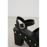 CHUNKY HEEL STUDS SANDALS | AZUL BY MOUSSY | 詳細画像6 