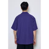 ツートーン切替開襟半袖シャツ | AZUL BY MOUSSY | 詳細画像40 