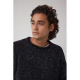 ベロアモールラメ入りニットトップス | AZUL BY MOUSSY | 詳細画像2 