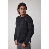 ベロアモールラメ入りニットトップス | AZUL BY MOUSSY | 詳細画像3 