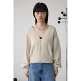 フロントZIPウラケカーディガン | AZUL BY MOUSSY | 詳細画像4