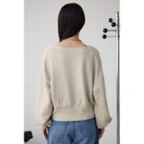 フロントZIPウラケカーディガン | AZUL BY MOUSSY | 詳細画像6