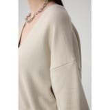 フロントZIPウラケカーディガン | AZUL BY MOUSSY | 詳細画像8