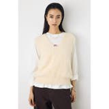 シャギーニットベスト | AZUL BY MOUSSY | 詳細画像2