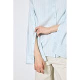 スリーブボタンストライプシャツ | AZUL BY MOUSSY | 詳細画像26 
