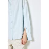 スリーブボタンストライプシャツ | AZUL BY MOUSSY | 詳細画像27 