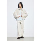 スリーブボタンストライプシャツ | AZUL BY MOUSSY | 詳細画像21 