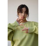 スウェットライクジャガードニット | AZUL BY MOUSSY | 詳細画像13
