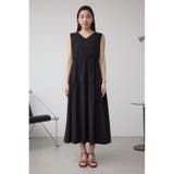 C/T撥水ティアードドロストワンピース | AZUL BY MOUSSY | 詳細画像5 