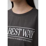 カジュアルロゴTシャツ | AZUL BY MOUSSY | 詳細画像36