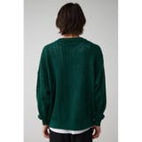 クロシェフラワーニットカーディガン | AZUL BY MOUSSY | 詳細画像18