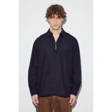 フレンチリネンCOOLMAXスキッパーシャツ | AZUL BY MOUSSY | 詳細画像17 