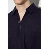 フレンチリネンCOOLMAXスキッパーシャツ | AZUL BY MOUSSY | 詳細画像19 