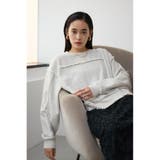 T.GRY | ダメージウラケプルオーバー | AZUL BY MOUSSY