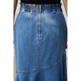 カシュクールフレアマーメードデニムスカート | AZUL BY MOUSSY | 詳細画像8 