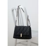 BLK | フェイクレザーキルティングバッグ | AZUL BY MOUSSY