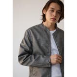 ヴィンテージフェイクレザーライダースブルゾン | AZUL BY MOUSSY | 詳細画像14