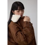 2WAY フェイクスエードブルゾン | AZUL BY MOUSSY | 詳細画像2