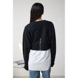 バックデザインクロップドスウェット | AZUL BY MOUSSY | 詳細画像14 