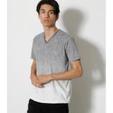 LEAF PILE GRADATION V/N TEE | AZUL BY MOUSSY | 詳細画像22