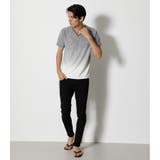 LEAF PILE GRADATION V/N TEE | AZUL BY MOUSSY | 詳細画像24
