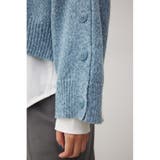 ボタンスリーブクロップドニットトップス | AZUL BY MOUSSY | 詳細画像19 