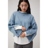 ボタンスリーブクロップドニットトップス | AZUL BY MOUSSY | 詳細画像12 