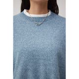 ボタンスリーブクロップドニットトップス | AZUL BY MOUSSY | 詳細画像17 
