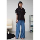 シアー半袖デザインシャツ | AZUL BY MOUSSY | 詳細画像13