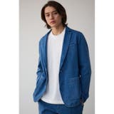 ストレッチデニムテーラードジャケット | AZUL BY MOUSSY | 詳細画像16