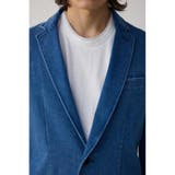 ストレッチデニムテーラードジャケット | AZUL BY MOUSSY | 詳細画像21