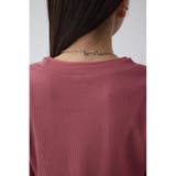 シアーネックリブトップス | AZUL BY MOUSSY | 詳細画像28 