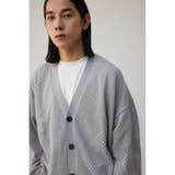 ダイヤ柄パターンカーディガン | AZUL BY MOUSSY | 詳細画像37 