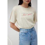 L/BEG1 | ソフトタッチロゴTシャツ | AZUL BY MOUSSY