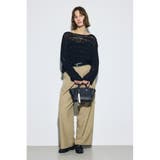 チャームセットトラペイズドバッグ | AZUL BY MOUSSY | 詳細画像2
