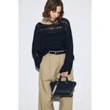 チャームセットトラペイズドバッグ | AZUL BY MOUSSY | 詳細画像3