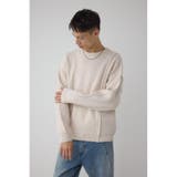 編地ミックスニットトップス | AZUL BY MOUSSY | 詳細画像3 