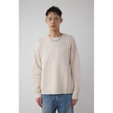 編地ミックスニットトップス | AZUL BY MOUSSY | 詳細画像5 