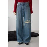 AZUL DENIM リペアワイドデニム | AZUL BY MOUSSY | 詳細画像17