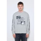 袖ロゴ長袖Tシャツ | AZUL BY MOUSSY | 詳細画像31