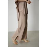 BASIC KNIT RIB PANTS | AZUL BY MOUSSY | 詳細画像13 