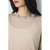 ドレープフレンチスリーブTシャツ | AZUL BY MOUSSY | 詳細画像22